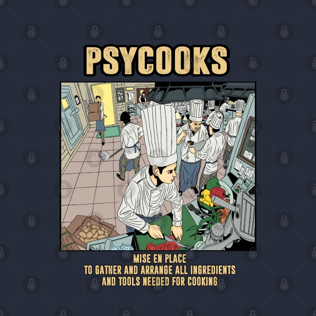 Psycooks mise en place by Obelixstudio