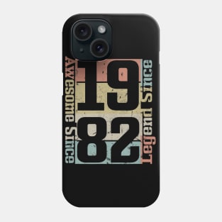 38th Birthday Gift Idea Awesome Since 1982 Phone Case