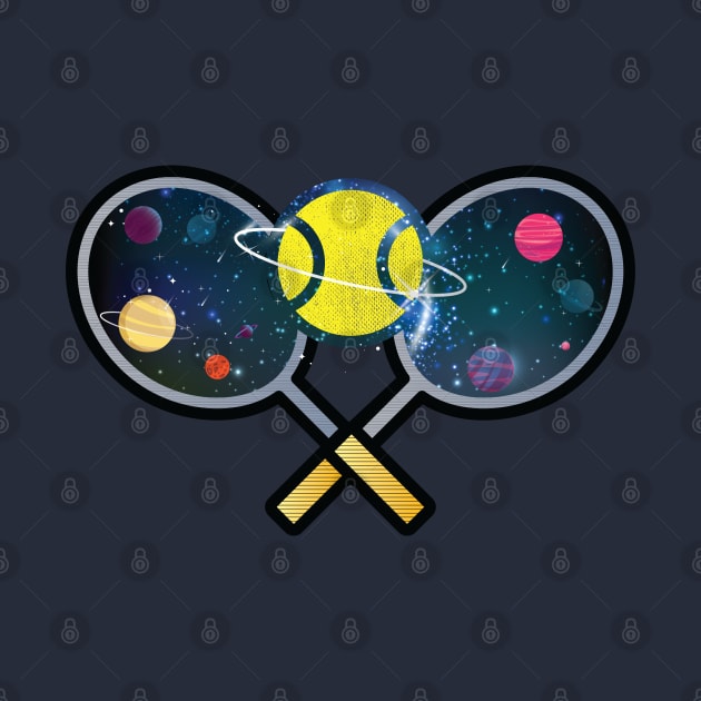 Tennis Racket Galaxy by Rayrock76