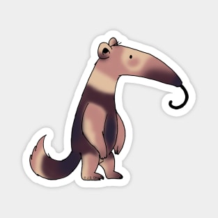 funny anteater cartoon Magnet