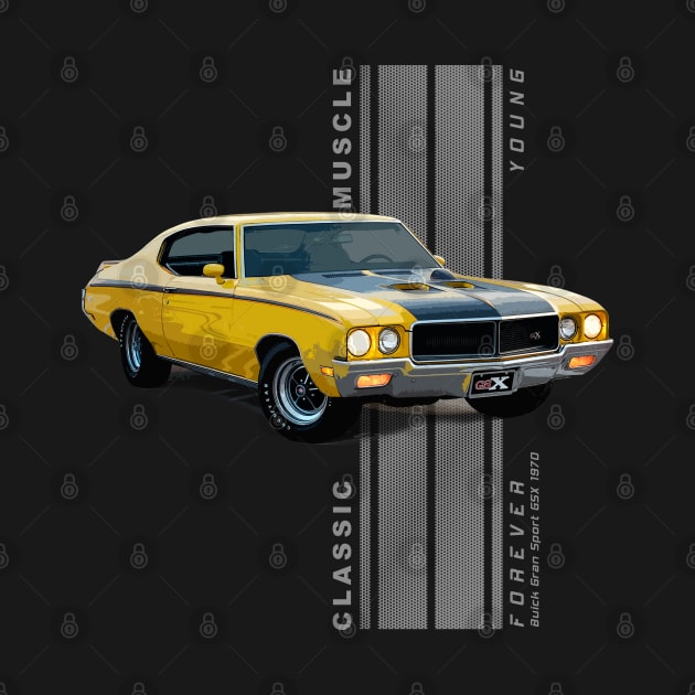 Gran Sport GSX Classic American Muscle Cars Vintage by Jose Luiz Filho