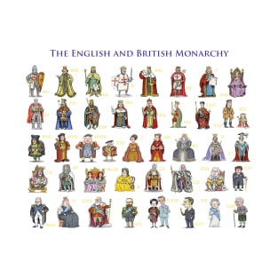 The English and British Monarchy T-Shirt