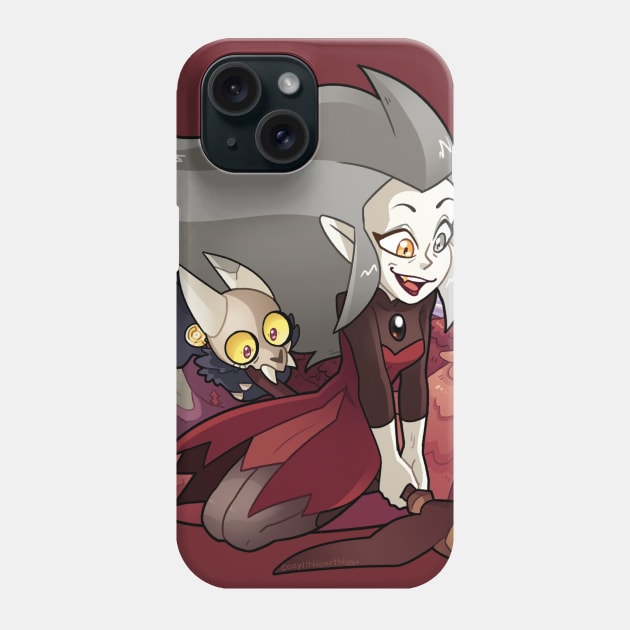 eda the owl lady Phone Case by Galaxxi