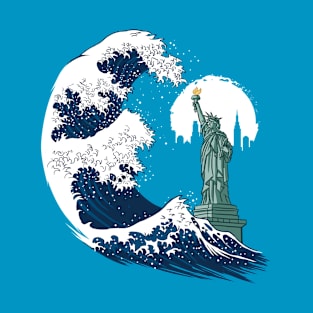 Tsunami in New York T-Shirt