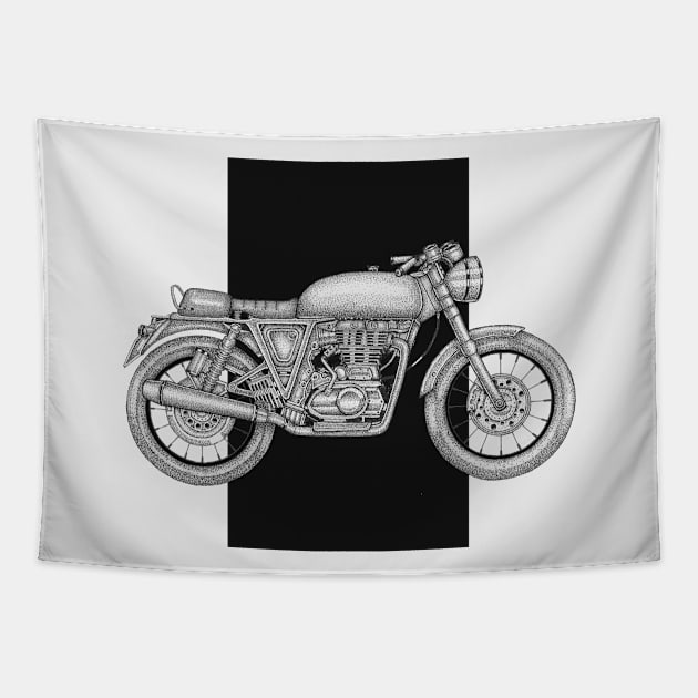 Lee Enfield Bike Tapestry by DanJacksonShop