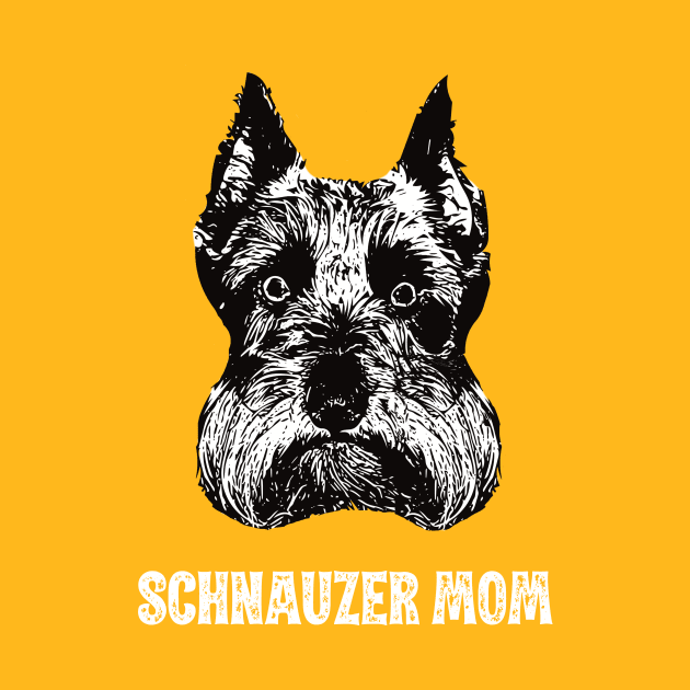 Schnauzer Mom Schnauzer Design by DoggyStyles