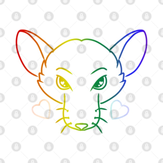 Rad Rat (Rainbow Version) by Rad Rat Studios