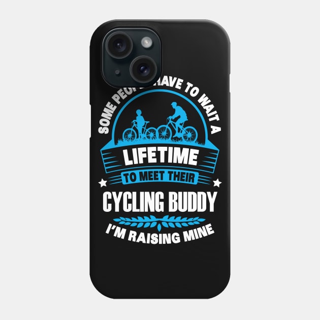 My Cycling Buddy Phone Case by ryanjaycruz