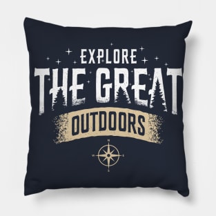 Explore the Great Outdoors Pillow