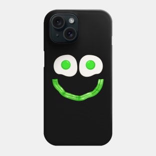 Green Eggs Ham Smile Face Brunch Breakfast Phone Case