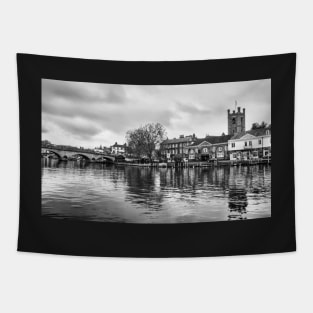 Henley on Thames in Monochrome Tapestry