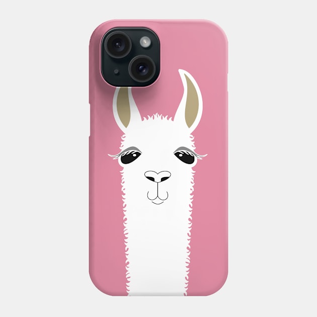 LLAMA PORTRAIT #5 Phone Case by JeanGregoryEvans1