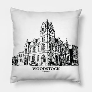 Woodstock - Ontario Pillow