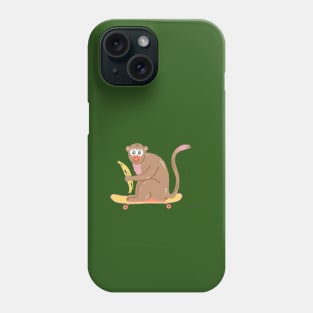 Monkey Skater Phone Case