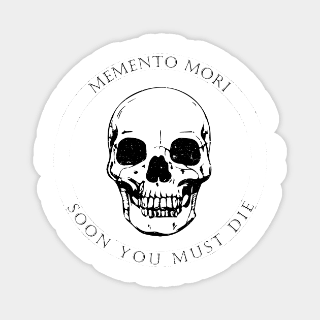 Memento Mori Magnet by Classicshirts