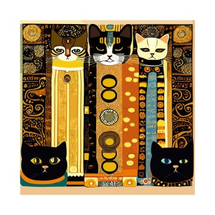 Los Gatos de Klimt - serie 04 T-Shirt