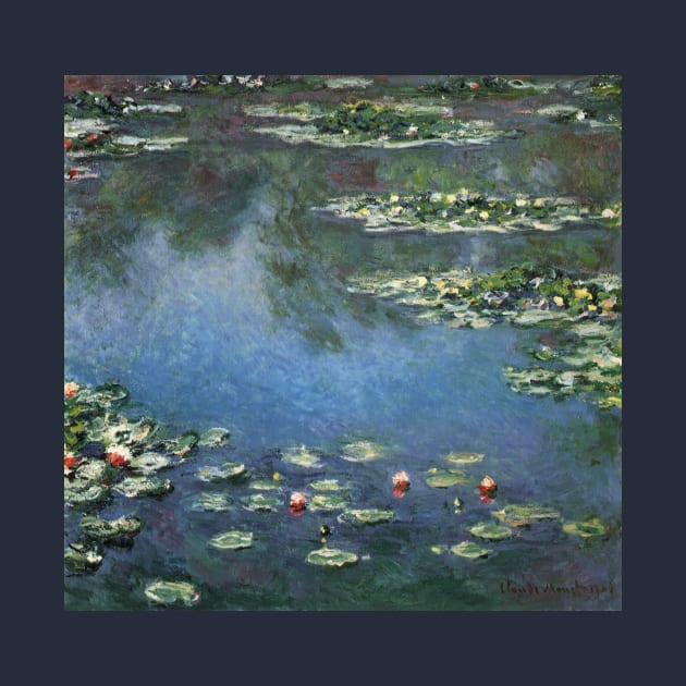 Waterlilies by Claude Monet by MasterpieceCafe