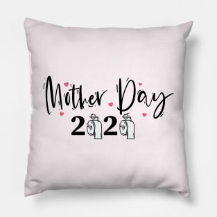 happy quarantined mothers day Pillow