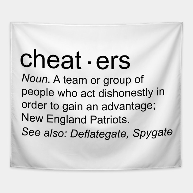 Cheaters Cheaters Tapisserie Teepublic De