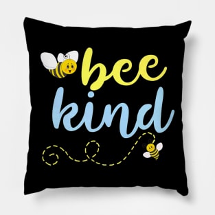 Buzzing Bumble Kind Honey Bee Pillow