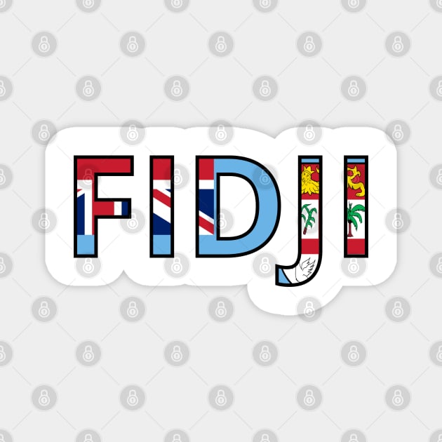 Drapeau Fidji Magnet by Pixelforma