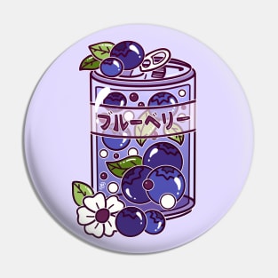 Blueberry Mint Soda Pin