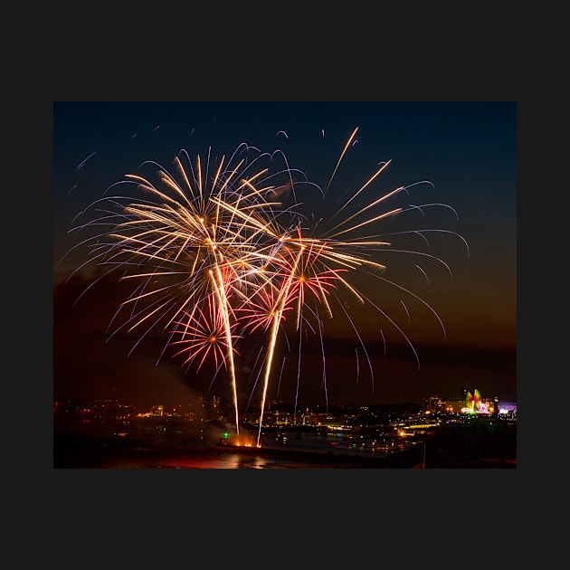 Fireworks in Plymouth by jonrendle