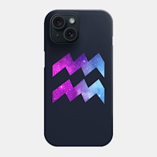 Aquarius Sign Phone Case