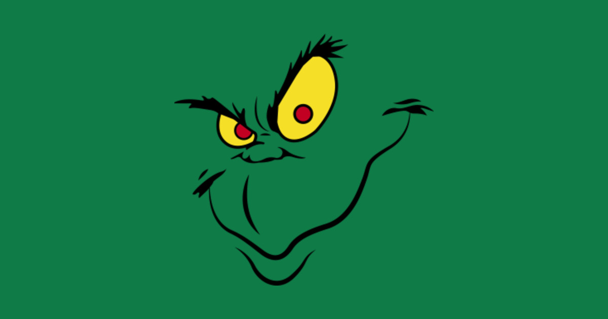 The Grinch Face - Christmas Gift - Grinch - Magnet | TeePublic