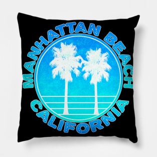 Surf Manhattan Beach California Surfing Pillow