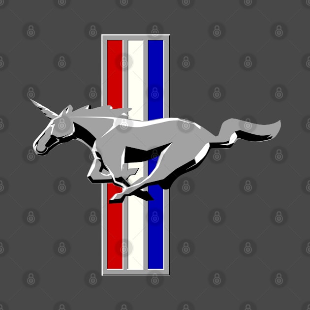 Mustang / Unicorn Emblem Parody by FoMoBro's