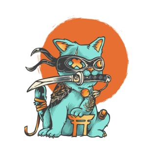 SAMURAI CAT T-Shirt