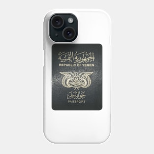 Yemen Passport Phone Case