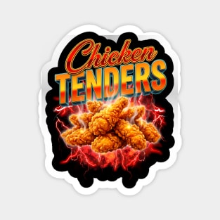 Chicken Tenders – Red Lightning Explosion with Crispy Tenders Magnet