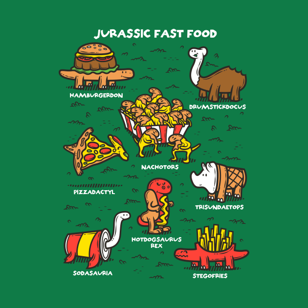 Jurassic Fast Food by krisren28