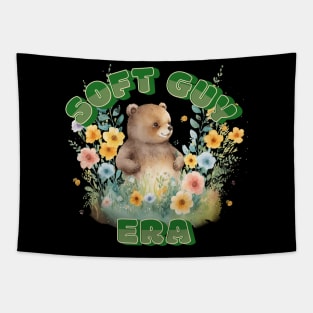 Soft Guy Era Teddy Bear Tapestry