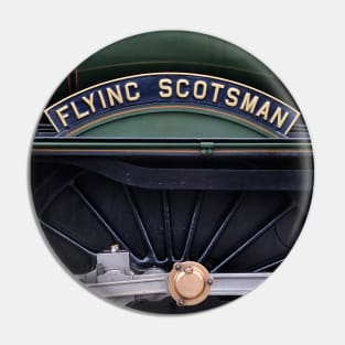 The Nameplate on LNER Class A3 4472 Flying Scotsman Pin