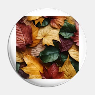 Autumn Leaves Pattern 14 Pin