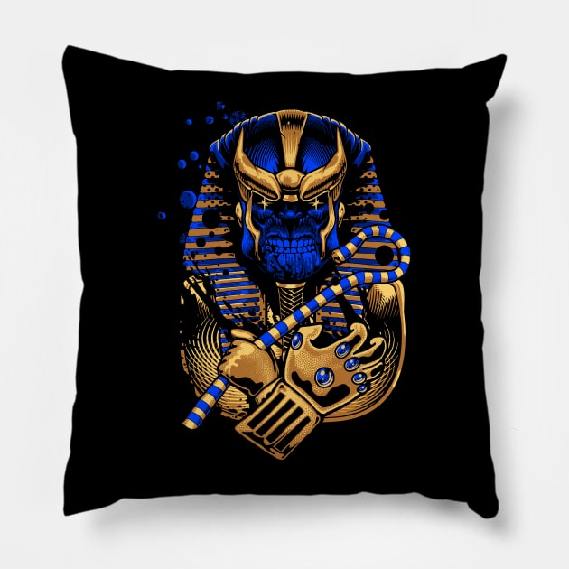 Thano-Tut Pillow by Mr Eggs Favorites