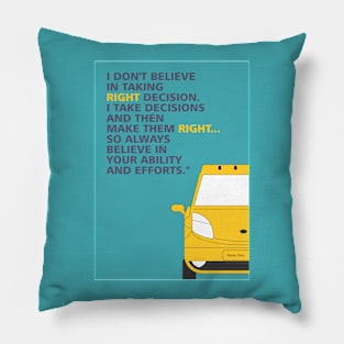 Ratan Tata Business Quotes Pillow