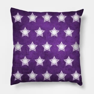 Purple Crystal Star Pattern Cheeky Witch® Pillow