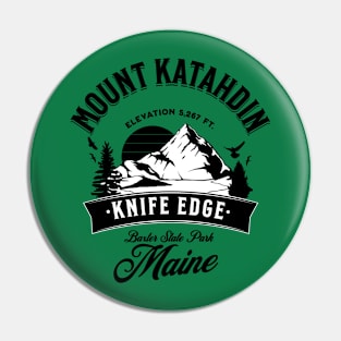 Mount Katahdin Knife Edge Maine Pin