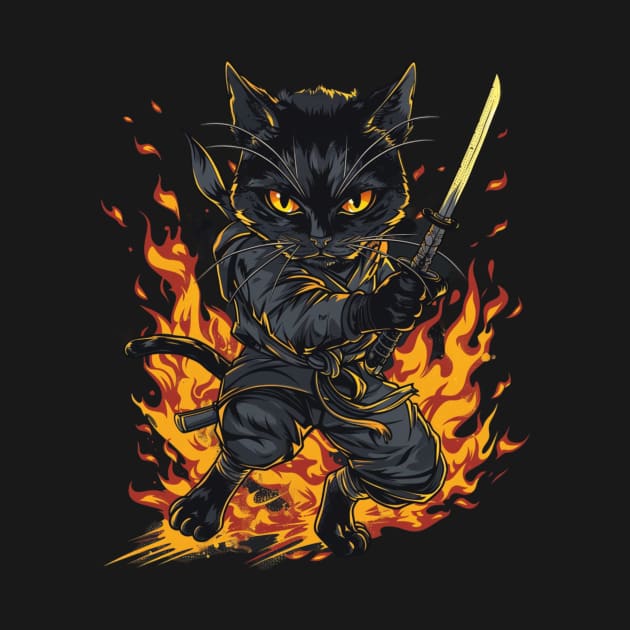 Cat Ninja Saga Whiskered Stealth by BoazBerendse insect