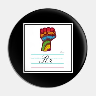 R is for Resist Pin