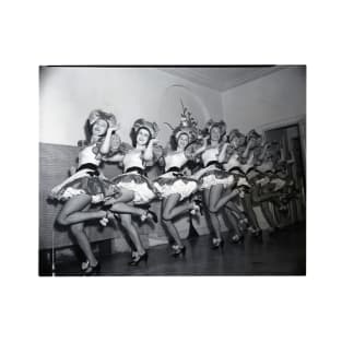 Vintage Photo of New York Chorus Line Dancers T-Shirt