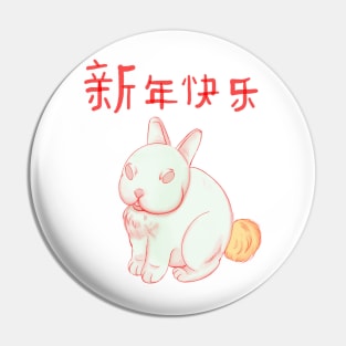 Year of the Rabbit Pin