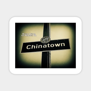 Chinatown, Los Angeles, California by Mistah Wilson Magnet