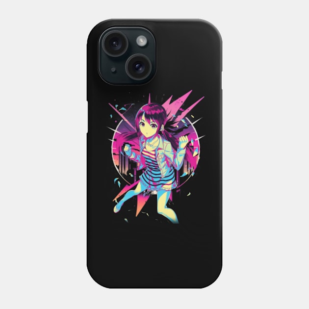 Azusa's Gentle Melodies iM@S Songbird Tee Phone Case by The Strength Nobody Sees