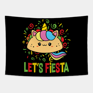 Let's Fiesta Taco Tapestry