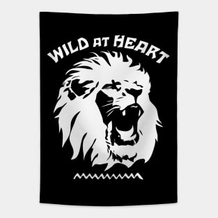 Roaring Lion Face | Wild At Heart Tapestry